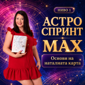 Астро Спринт Макс - основи на натална карта ниво 1